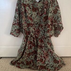 Zara Floral Print Dress